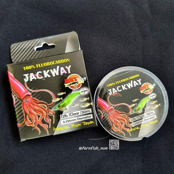 สาย-fluorocarbon-jackway-มีหลายขนาดให้เลือกใช้งาน