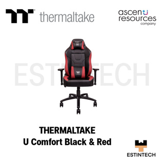 Gaming Chair (เก้าอิ้เกมมิ่ง) Thermaltake U Comfort Black &amp; Red ของใหม่