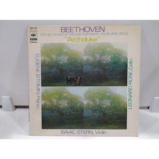 1LP Vinyl Records แผ่นเสียงไวนิล  BEETHOVEN TRIO No.7 IN B FLAT MAJOR FOR PIANO, VIOLIN AND CELLO "Archduke  (J20D134)
