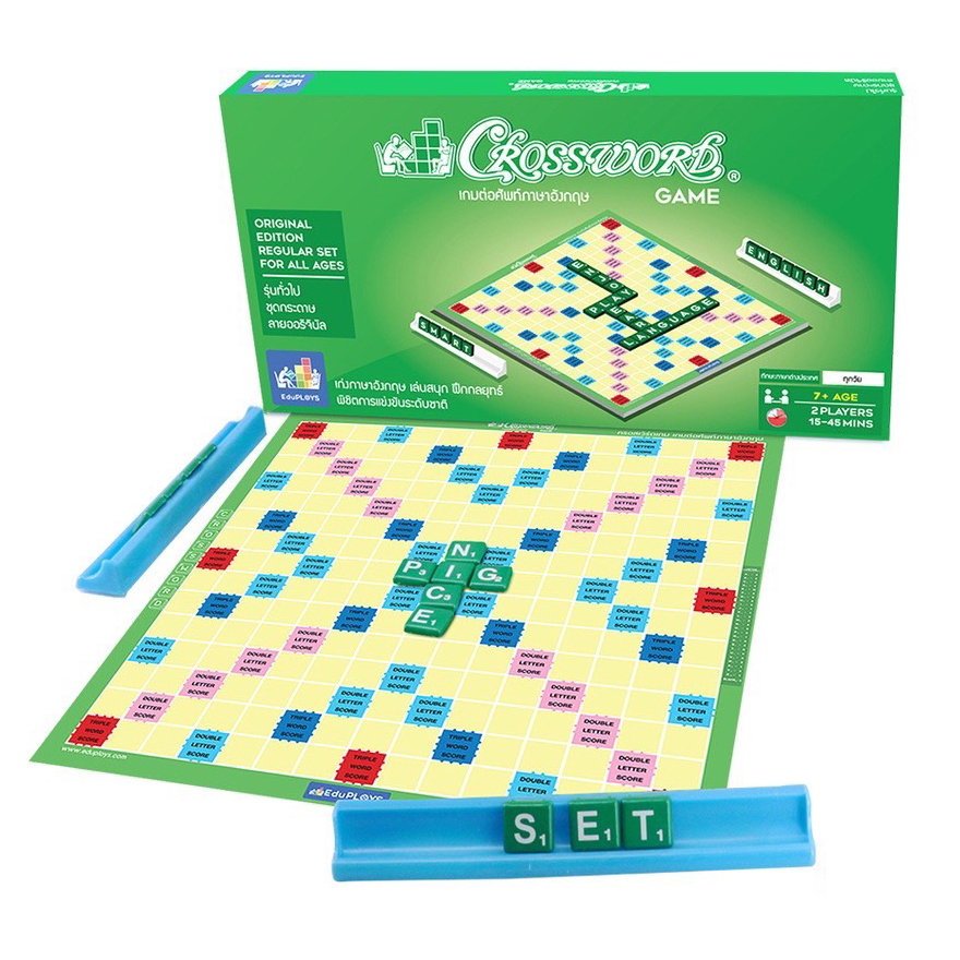 เกมต่อศัพท์ภาษาอังกฤษ Crossword ครอสเวิร์ด กระดาษ Shopee Thailand