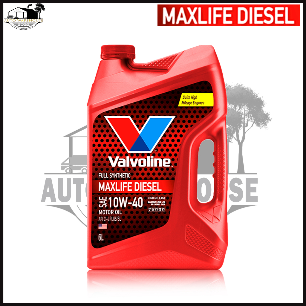 ชุด-8-ลิตร-น้ำมันเครื่อง-valvoline-maxlife-diesel-10w-40-ขนาด-6-1-1-ลิตร-วาโวลีนแมกซ์ไลฟ์ดีเซล-สังเคราะห์แท้-100