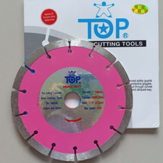 TOP ใบตัด 4”สีม่วง, 7”-2in1 Diamond Cutting Tools