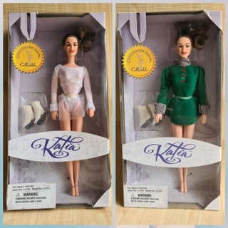 Vintage Playmate Katia doll Shampionship Skating Collectible 1997 NIB ขายตุ๊กตารุ่นสะสม นักสเก็ตน้ำแข็ง Katia พร้อมส่ง