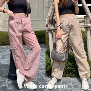 Wink cargo pants - กางเกงทรงคาร์โก