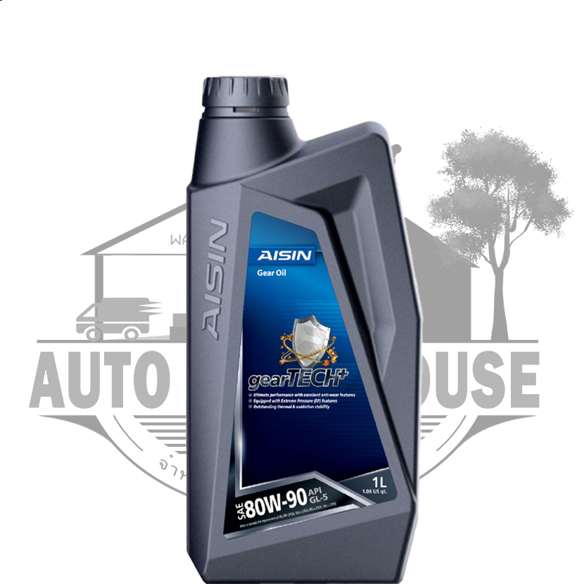 AISIN GL-5 80W-90 1ลิตร น้ำมันเกียร์ธรรมดาและเฟืองท้ายทั่วไป | Shopee ...