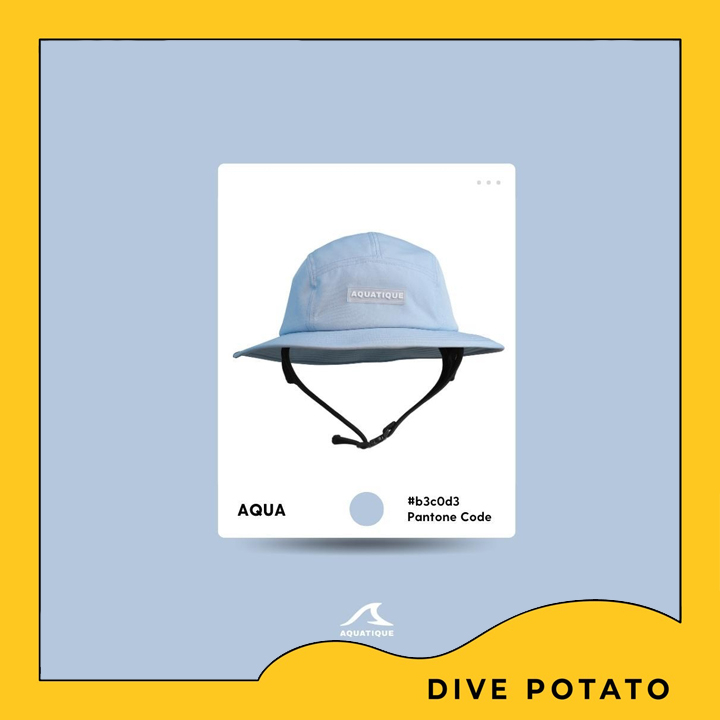 aquatique-bucket-hat-new-collection-2023-หมวกกันแดด-ใส่เล่นกีฬาทางน้ำได้ทุกชนิด-แห้งเร็ว