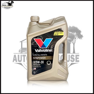 น้ำมันเครื่อง Valvoline SYN POWER 5W-30 4ลิตร วาโวลีน ซินพาวเวอร์ น้ำมันเครื่องยนต์เบนซิน สังเคราะห์แท้ 100%