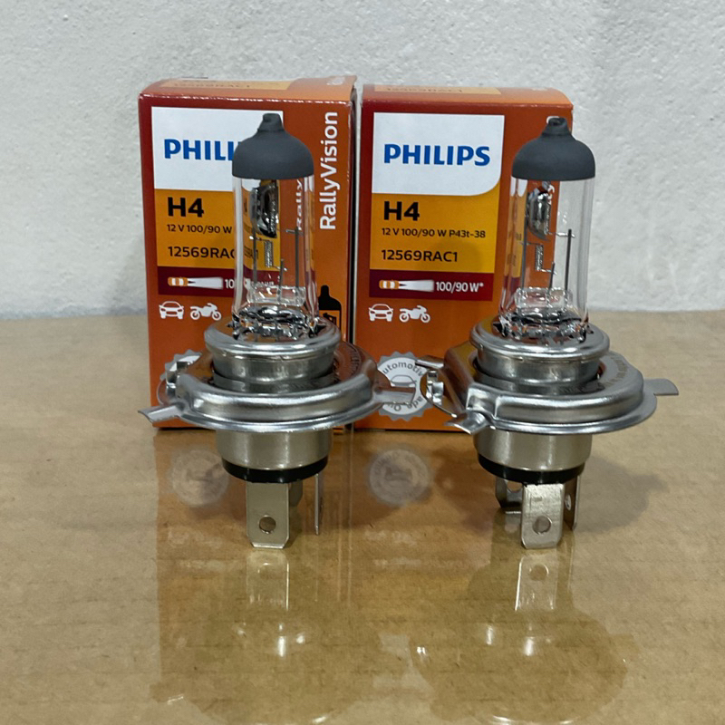 หลอดไฟหน้ารถยนต์-philips-premium-vision-30-ขั้ว-h1-h3-h4-h7-hb3-hb4-h11