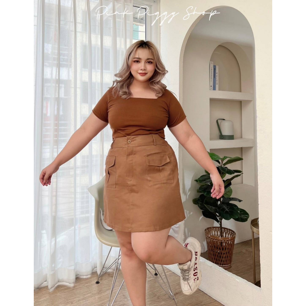 plussize-เสื้อคนอ้วน-freesize-อก-40-48-วงเเขน22-ความยาว19