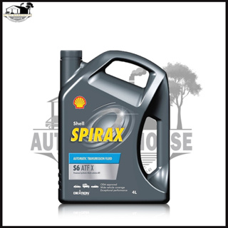 Shell Spirax S6 ATF X น้ำมันเกียร์ ออโต้ ปริมาณ 4 ลิตร Dexron VI , LV , WS , DW-1 , SP lll