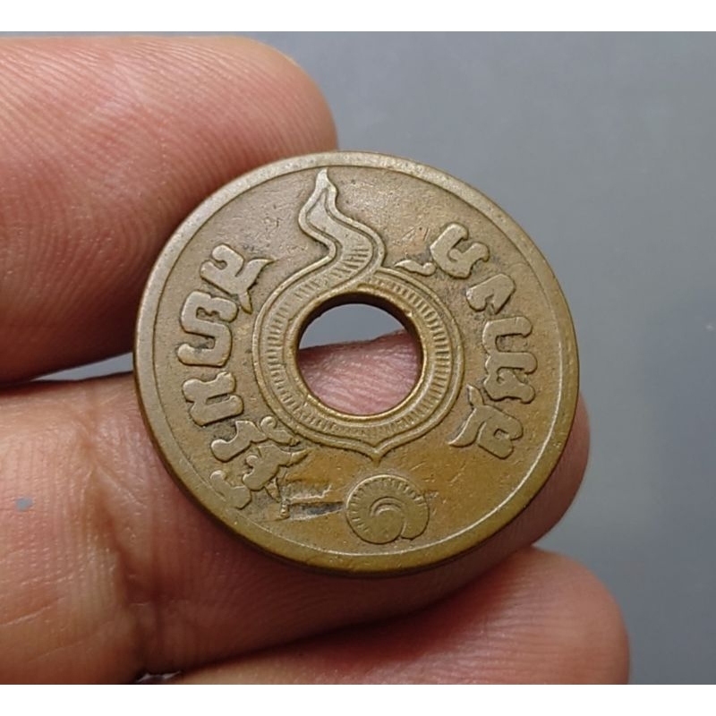 เหรียญสตางค์รู-เนื้อทองแดง-1-สต-ปี-พศ-2464-แท้-ตัวติด-ปีหายาก-สภาพสวย-เหรียญสต-รู-เหรียญรู-เหรียญโบราณ-เงินโบราณ