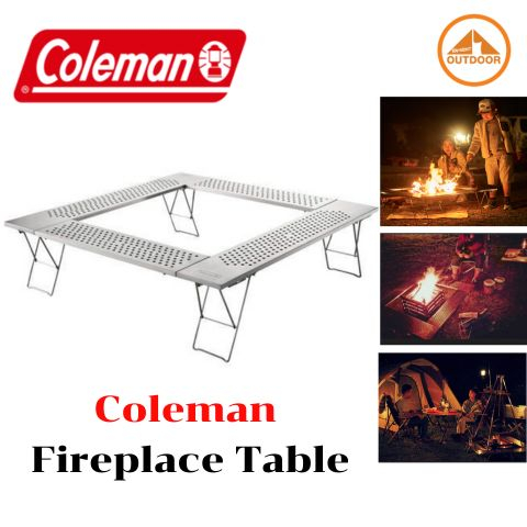テーブル・チェア・ハンモック Coleman FIREPLACE TABLE Amazon.co.jp: Coleman 2000010397 Fireplace Table : Sports