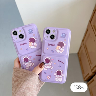 เคสมือถือ เคสสีม่วง เคสโทรศัพท์ 🦄 เคสลาย space ม่วง