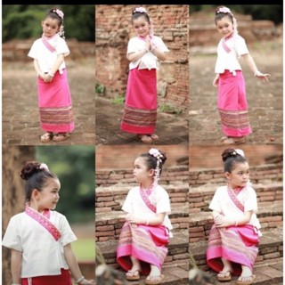ชุดล้านนา#ชุดชาวเหนือ#ชุดพื้นเมือง#ชุดภาคเหนือ#ชุดเด็ก