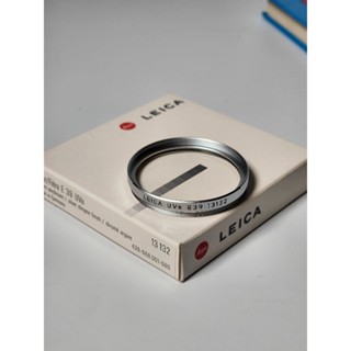 Leica Filter E39 Uva Silver (13132) ครบกล่อง