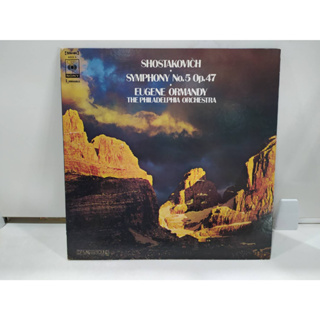 1LP Vinyl Records แผ่นเสียงไวนิล  SHOSTAKOVICH SYMPHONY No.5 Op.47   (J22D13)