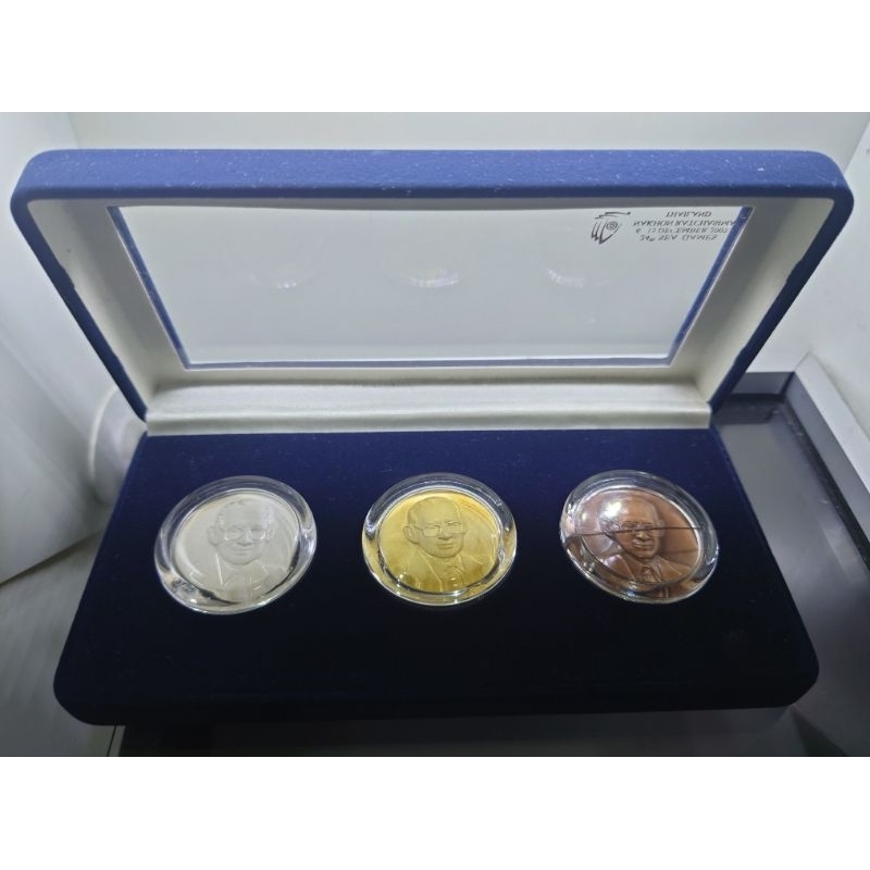 เหรียญ-ที่ระลึกการแข่งขันกีฬาซีเกมส์-ครั้งที่-24-โคราชเกมส์-คศ-2007-ร-9-ครบชุด-3เหรียญ-ทองแดงรมดำ-ชุบเงิน-ชุบทอง-ปี2550