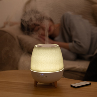 Hanky House Peace เครื่องพ่นอโรม่า 300ml FREE น้ำมันหอมระเหย Aroma Diffuser พ่นไอน้ำ น้ำมันหอมระเหย ARO_peace