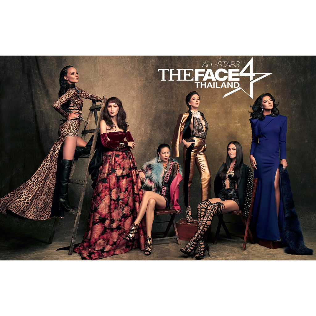 dvd-รายการ-the-face-thailand-season-4-all-star-4-แผ่นจบ