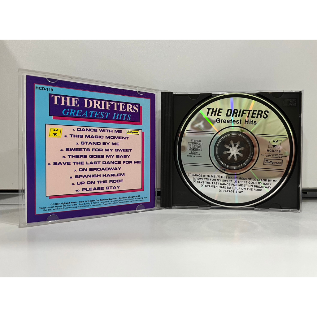 1-cd-music-ซีดีเพลงสากล-the-drifters-greatest-hits-hollywood-m3a163