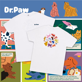 เสื้อยืด T-Shirt Dr.Paw Round A