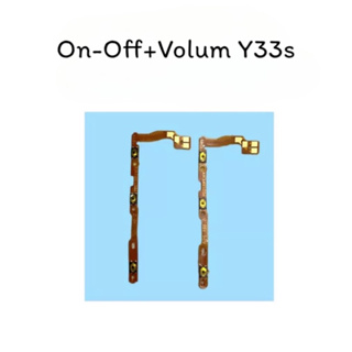 no-off+Volum Y33s   แพรสวิตช์เปิดปิด+ปุ่มเพิ่มเสียง-ลดเสียง Y33s สินค้าพร้อมส่ง