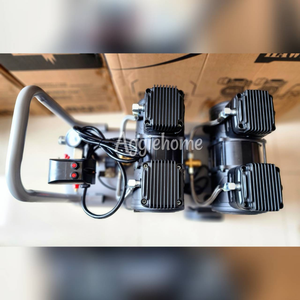 jet-ปั๊มลมไร้น้ำมัน-oil-free-รุ่น-hawk-250-220v-มอเตอร์-1450w-x2-ถัง-50-ลิตร-2850-รอบนาที-เครื่องปั๊มลม-สูบลม-ออยฟรี