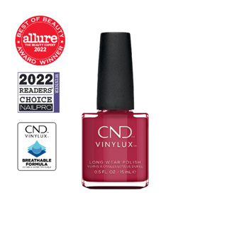 CND VINYLUX สีทาเล็บกึ่งเจล สี Rose Brocade 0.5 oz. (15 ml.) นำเข้าจากอเมริกา