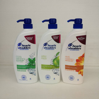 (850 มล.) Head &amp; Shoulders SHAMPOO เฮด แอนด์ โชว์เดอร์ แชมพูขจัดรังแค มี 3 สูตร