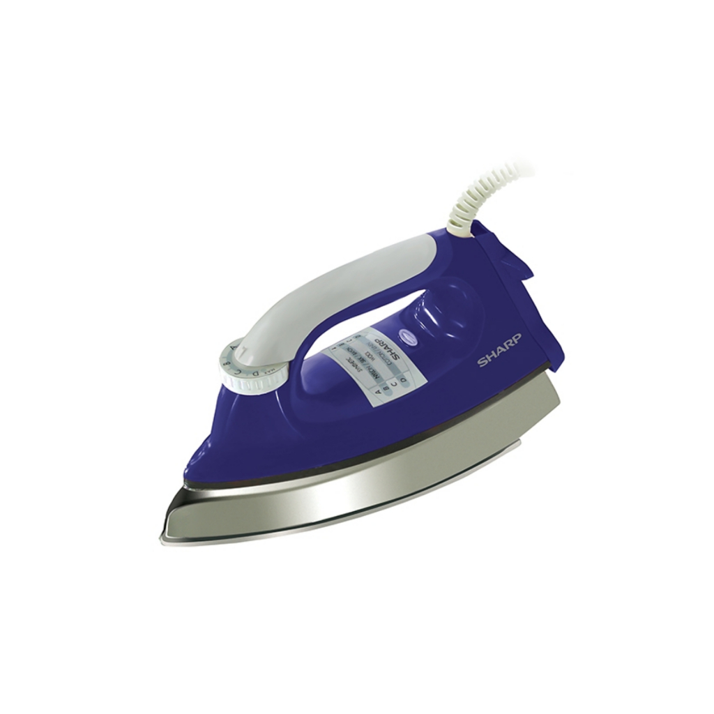 sharp-เตารีด-รุ่น-ดอลฟิน-am-465t-ขนาด-3-5-ปอนด์-แบบเคลือบโพลีฟลอน