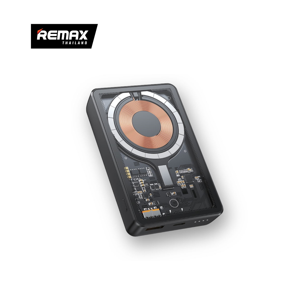 Remax Power Bank 10000mAh (W1027,Wireless Magnetic) - แบตสำรอง ชาร์จไว ...