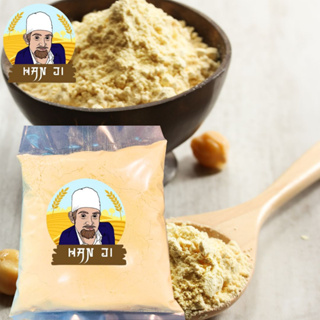 สินค้า Hanji แป้งถั่วลูกไก่ (Besan)  500 กรัม ทําขนมลาดู ทําขนม ถวายพระพิฆเนศ Chickpea Flour Gram Flour