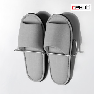 DeHUB Vacuum Pad ที่แขวนของอเนกประสงค์ ที่แขวนสลีปเปอร์ ไม่ต้องเจาะผนัง แผ่นกาว สูญญากาศ (Vacuum Pad Slipper Holder 250)