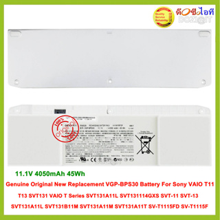 แบตเตอรี่แท้ Original • VGP-BPS30 Battery For Sony VAIO T11 T13 SVT131 VAIO T Series SVT131A11L SVT131114GXS SVT-11