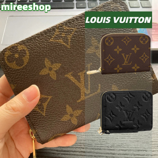 🍒หลุยส์วิตตอง Louis Vuitton กระเป๋าใส่เหรียญรุ่น Zippy
