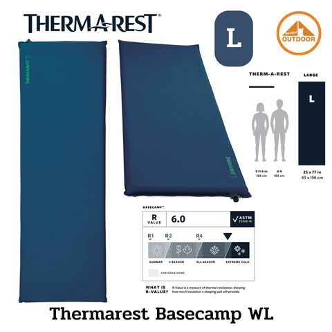 THERMAREST MATELAS BASECAMP main image 1