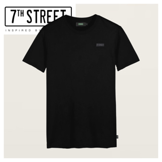 7th Street เสื้อยืด โลโก้ยาง รุ่น RLG002 โลโก้ยาง