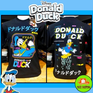 เสื้อDisney ลาย Donald Duck สีดำ (MKX-012)