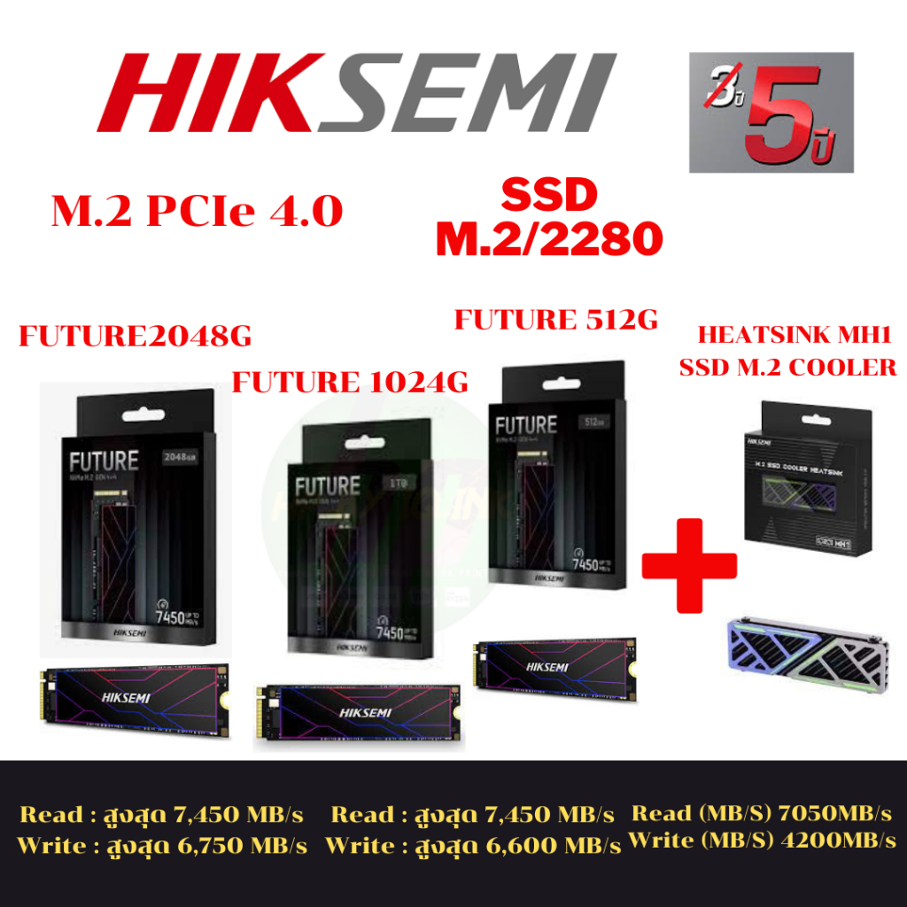 K-POP・アジア HIKSEMI 2TB PCIe4 HS-SSD-FUTURE-2048G HIKSEMI