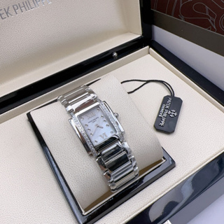 นาฬิกาข้อมือ patek  งานออริเทียบแท้ lady  สวยมาก Size 27mm