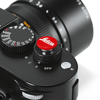Leica Soft Release Button for M-System Cameras 12mm (Original) Red/Silver