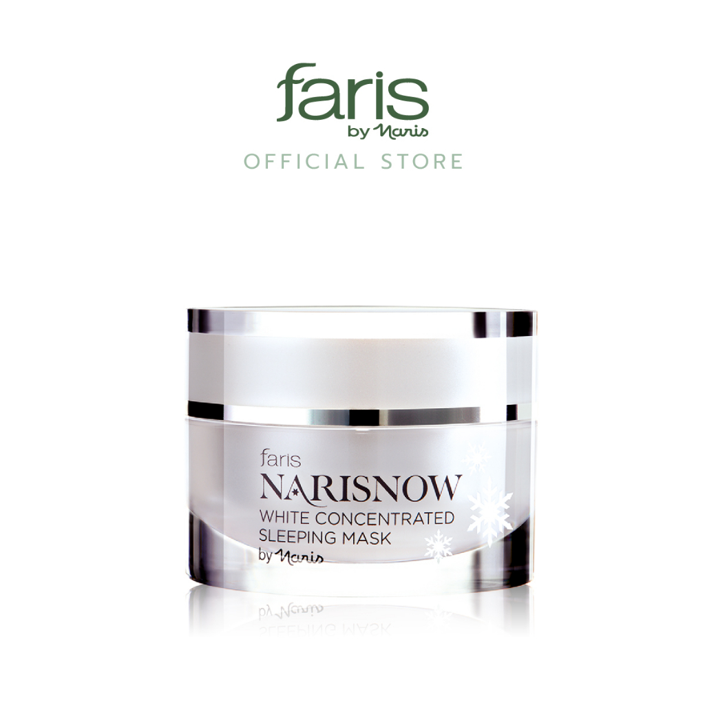 faris-by-naris-narisnow-white-concentrated-sleeping-มาสก์บำรุงผิวหน้า-30-g