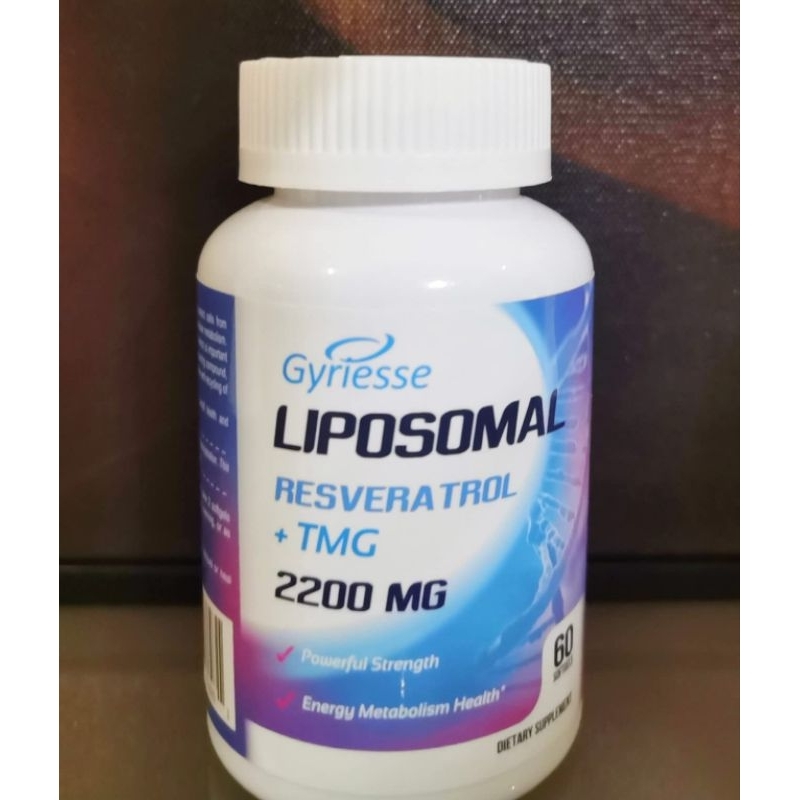 Liposomal 2200mg High Dose Softgel, TransResveratrol 1700mg Plus TMG
