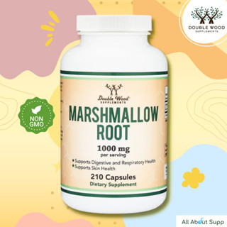 Marshmallow Root by DoubleWood 🍂ช่วยเรื่องระบบย่อยอาหาร ทางเดินระบบหายใจ บำรุงผิว🍂