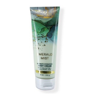 Bath &amp; Body Works Emerald Mist Ultimate Hydration Body Cream 226g. ของแท้