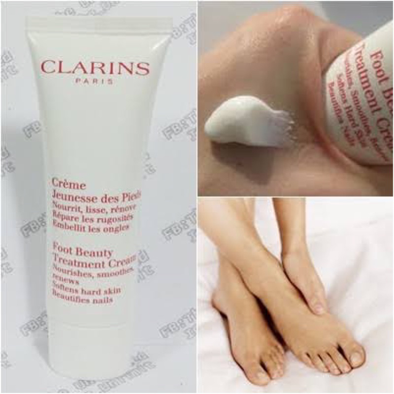 พร้อมส่ง-แท้-ส่งไว-สินค้าป้ายไทย-clarins-foot-beauty-treatment-cream-50-ml