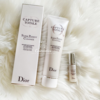 💫 โฟมล้างหน้า Dior Capture Totale Super Potent Cleanser