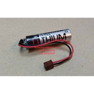 TOSHIBA ULTRA Lithium ER6VCT (ขั้วน้ำตาลเล็ก) 3.6V  Lithium Battery สินค้าใหม่