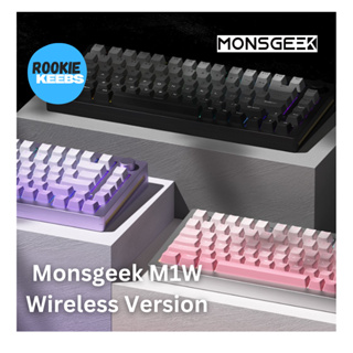 (พร้อมส่งจากไทย)Monsgeek M1W 75% Wireless Mechanical Keyboard