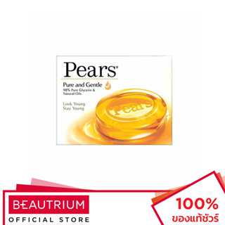PEARS Pure&amp;Gentle Soap Gold ผลิตภัณฑ์ทำความสะอาดผิวกาย 100g